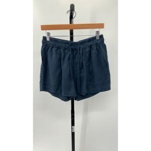 Quince Women's Deep Blue Athletic Shorts